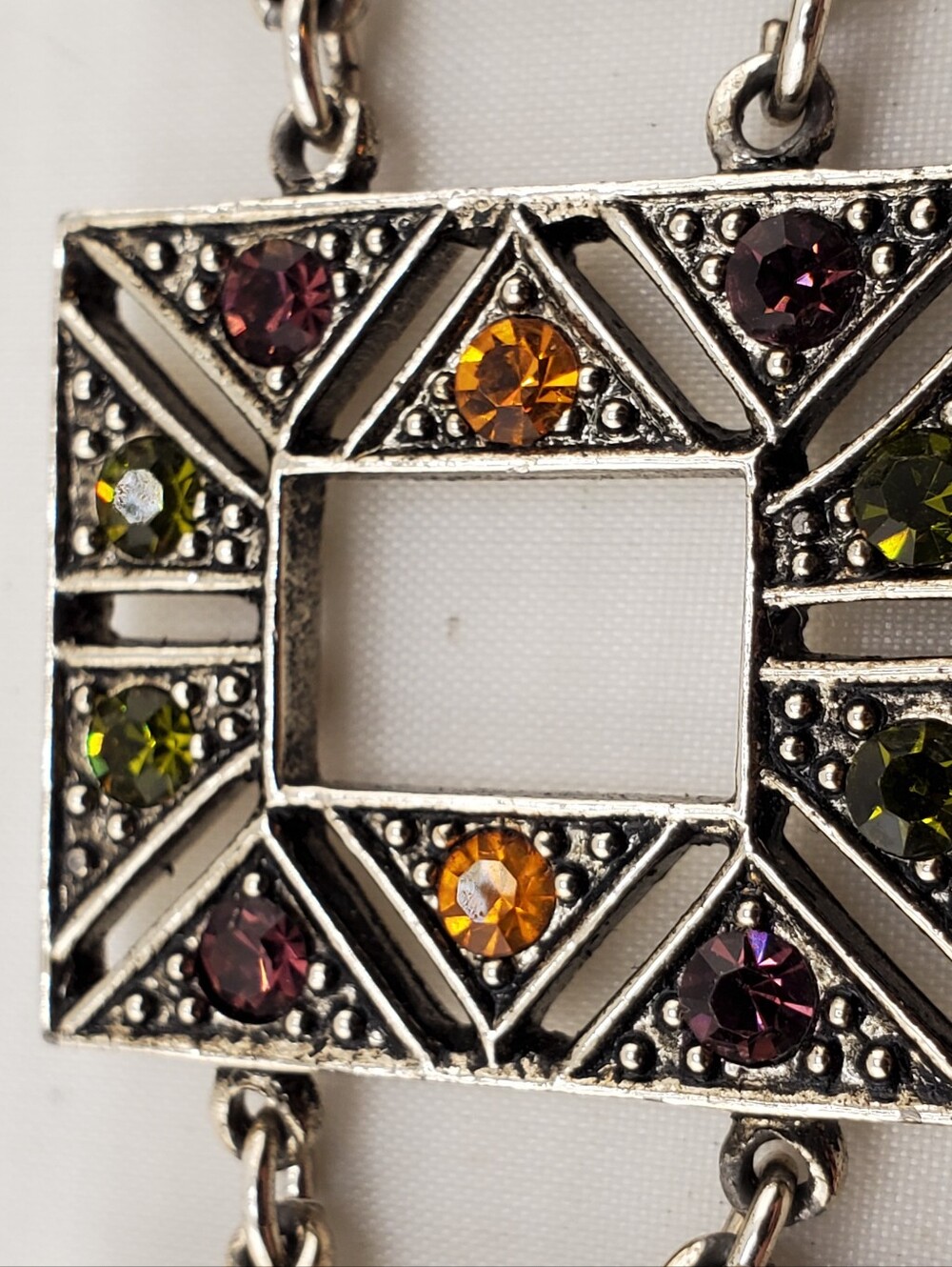 Emmons Rhinestone Panel Bracelet - Picture 3 of 9